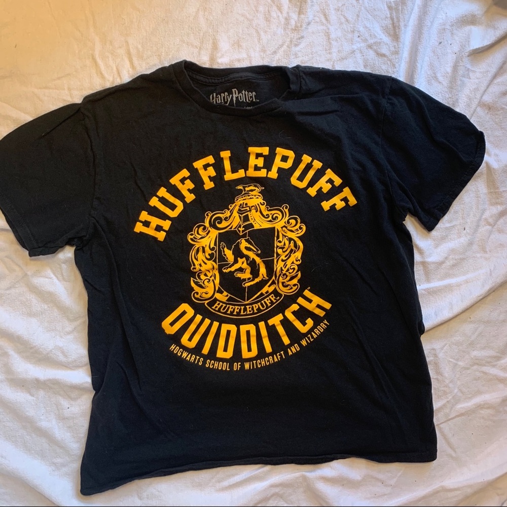Harry Potter Hufflepuff Quidditch Tee Shirt